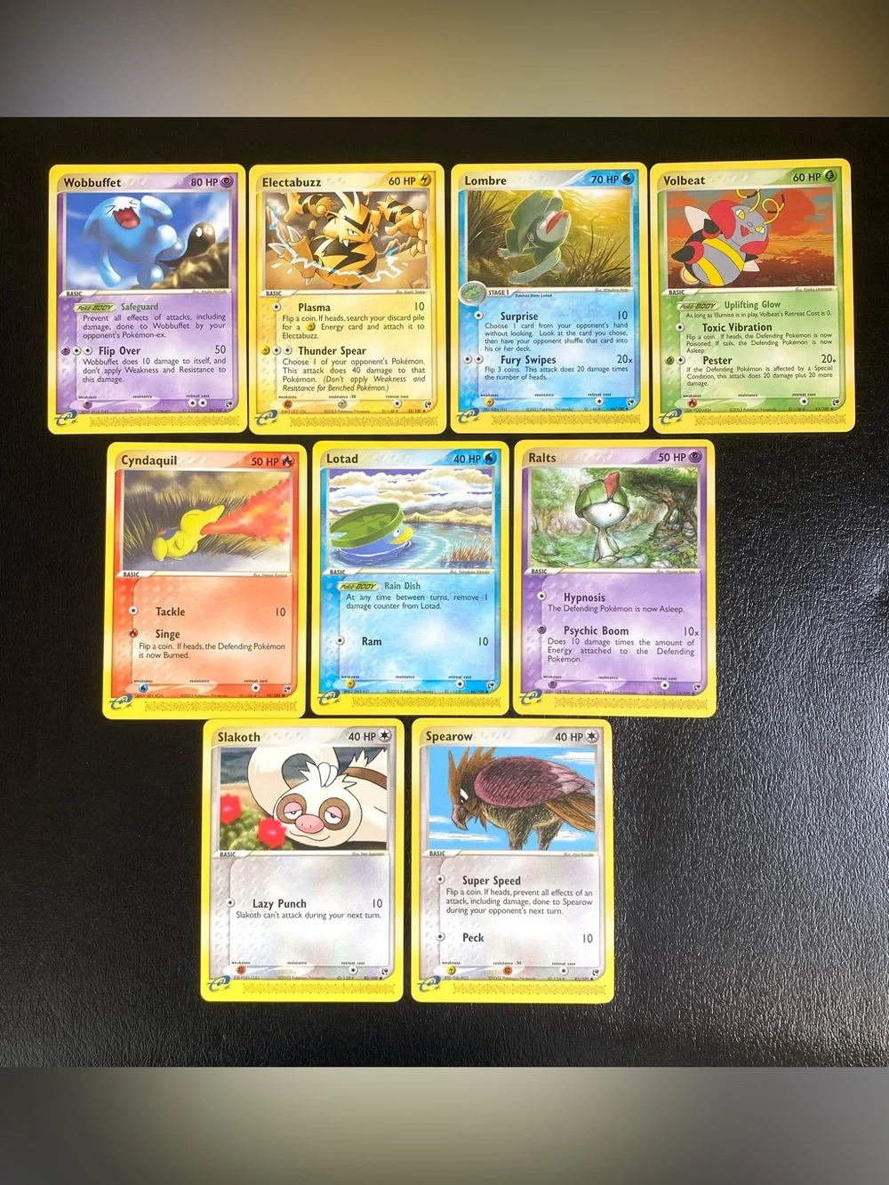 Pokémon Vintage Cards Bundle from Set 100 - Qty 9